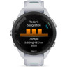 Часы GARMIN FORERUNNER 265S BLACK BEZEL WITH WHITESTONE CASE AND WHITESTONE/NEO TROPIC SILICONE BAND 010-02810-14