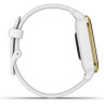 Часы GARMIN VENU SQ LIGHT GOLD ALUMINUM BEZEL WITH WHITE CASE AND SILICONE BAND 10680