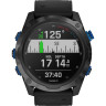 Смарт-часы GARMIN DESCENT MK2I CARBON GREY титановые DLC с черным силиконовым ремешком в комплекте с передатчиком Descent T1 010-02132-13